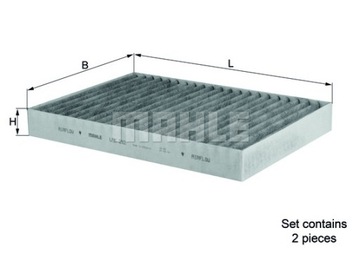 ФИЛЬТР САЛОНА KNECHT LAK 292/S LAK292S