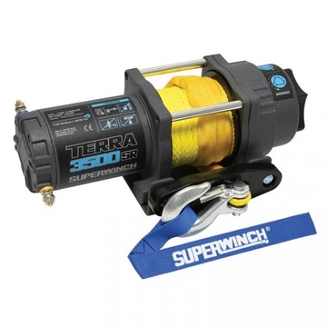 ЛЕБЕДКА SUPERWINCH TERRA 3500 35SR Z ТРОСОМ СИНТЕТИЧЕСКИМ