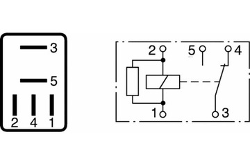 BOSCH РЕЛЕ УНИВЕРСАЛЬНИЙ 12V 30A LICZBA POŁĄCZEŃ 5 MERCEDES A