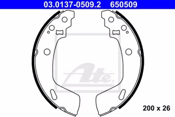 КОМПЛЕКТ КОЛОДОК ТОРМОЗНЫХ SUZUKI ATE