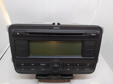 РАДИО Z KODEM CD MP3 DANCE SKODA FABIA II ROOMSTER