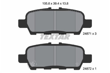 КОЛОДКИ HAM. SUZUKI T. GRAND VITARA 05- - JUKE- MURANO