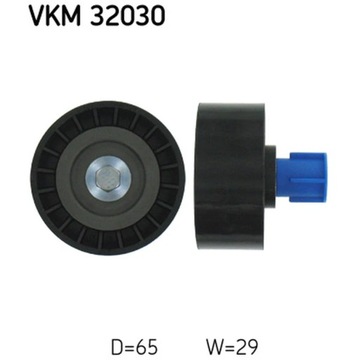 РОЛИК ВЕДУЩИЙ / НАПРАВЛЯЮЩАЯ, РЕМЕНЬ ПОЛИКЛИНОВЫЙ ZĘBATY SKF VKM 30