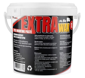 ПАСТА МОНТАЖНАЯ DO ШИН EXTRA WAX 1KG NIEMIECKA