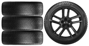 НОВЫЕ ШЕСТЕРНИ ЗИМА MAZDA 3 (BK) PIRELLI 205/55R16