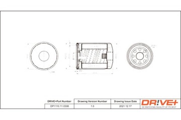 DRIVE+ ФИЛЬТР МАСЛА SUZUKI ДИЗЕЛЬ 2.0 98-03 GRA ND VITARA I