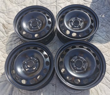 4X ДИСКИ СТАЛЬНЫЕ 6JX16 VW GOLF 7 SKODA OCTAVIA III SEAT LEON III AUDI A3 8V