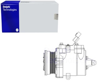 КОМПРЕССОР КОНДИЦИОНЕРА MITSUBISHI COLT VI 1.1-1.5 06.04-06.12 DELPHI