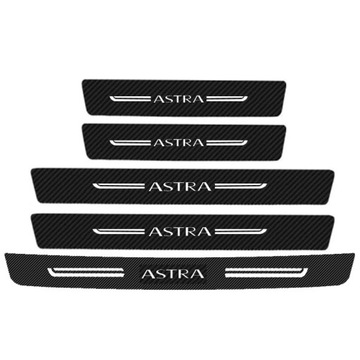 5PCS НАКЛЕЙКА NA ПОРОГ DO OPEL ASTRA