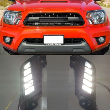 TOYOTA TACOMA 2011-2015 LED (СВЕТОДИОД ) ФАРИ DO ЕЗДИ ДНЕВНОЙ