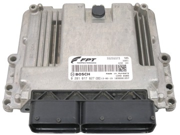 КОМПЬЮТЕР ECU FIAT 500L 1.6 JTD 55255373 0281017827