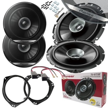 PIONEER ДИНАМІКИ + ПРОСТАВКИ DO OPEL ASTRA F G COMBO OMEGA CORSA B C MERIVA