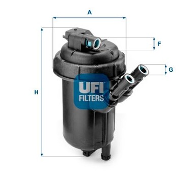 UFI 55.114.00 ФИЛЬТР ТОПЛИВА