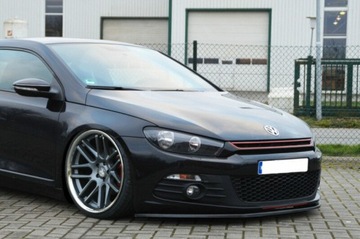 ЧЕРНЫЙ ГЛЯНЕЦ ПЕРЕДНИЙ БАМПЕР SPOILER/SPÓDNICA/FALBANA DO VW SCIROCCO 3 200