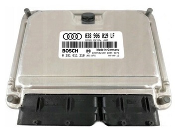 КОМПЬЮТЕР ECU AUDI A4 1.9 038906019LF 0281011210 IMMO OFF