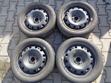 VW POLO SKODA FABIA II ДИСКИ ШИНЫ 195/50R15 BRIDGESTONE