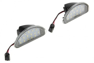 ЛАМПОЧКИ LED (СВЕТОДИОД ) ПОДСВЕТКИ НОМЕРА TOYOTA AYGO 2005-