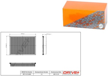 ФИЛЬТР ВОЗДУХА JEEP 5.7B 05-10 COMMAND ER VAN DRIVE+