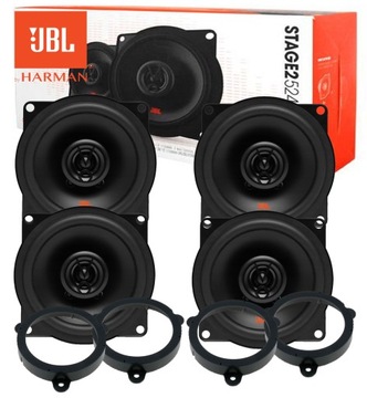 JBL ДИНАМИКИ 4 ШТ DO RENAULT MEGANE 3 ДВЕРЬ ПЕРЕД + ЗАД ПРОСТАВКИ