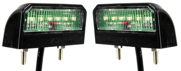 ПІДСВІТКА НОМЕРНОГО ЗНАКА НОМЕРА LED (СВІТЛОДІОД) 12/24V X2