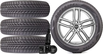 НОВЫЕ ШЕСТЕРНИ ЗИМА KIA CARENS 3 III GOODRIDE 225/50R17+TPMS