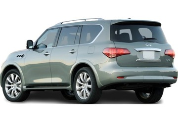 КРЫШКА БАГАЖНИКА ЗАД INFINITI QX56 Z62 2011 K51 GRAY METALLIC