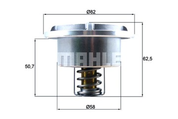 MAHLE ТЕРМОСТАТ ЖИДКОСТИ CHŁODZĄCEJ VOLVO FE FE II FL II FL III FENDT