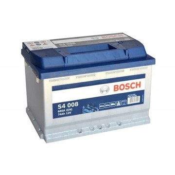 АККУМУЛЯТОР BOSCH S4 008 74AH 680A