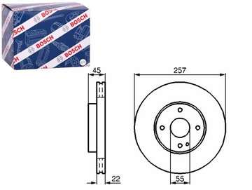 ДИСКИ ТОРМОЗНЫЕ ТОРМОЗНЫЕ 2 ШТУКИ. ПЕРЕД MAZDA 323 C IV 323 C V 323 F IV 323 F V