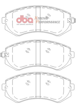 КОЛОДКИ ТОРМОЗНЫЕ ПЕРЕД DBA XTREME NISSAN 240 SX 1989-96 DB1148XP