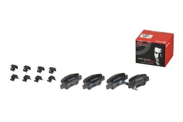 BREMBO КОЛОДКИ ЗАД COROLLA E15 E16 AURIS E18