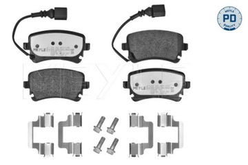 КОЛОДКИ ТОРМОЗНЫЕ VW ЗАД T5 03- 1,9-3,2 Z 2 ДАТЧИКАМИ 0252332617-1/PD