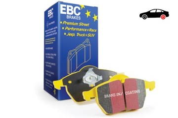 Dp41221r komplektas blokai stabdziai yellow ebc, pirkti