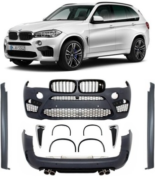 BMW X5 F15 X5M F85 BODY НАБОР БАМПЕР ПОРОГИ ПРОТИВОТУМАНКИ