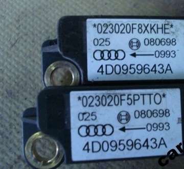 AUDI A8 S8 D2 ДАТЧИК СТОЛКНОВЕНИЯ 4D0959643A