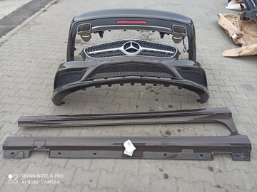 MERCEDES 218 CLS AMG РЕСТАЙЛ БАМПЕР ПЕРЕД ЗАД ПОРОГИ