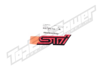 ЭМБЛЕМА STI КРЫШКИ БАГАЖНИКА БАГАЖНИКА OEM SUBARU IMPREZA STI 04-05