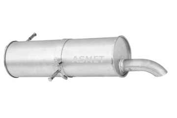 ASMET ГЛУШИТЕЛЬ СИСТЕМЫ ВЫХЛОПНОЙ ЗАД PEUGEOT 307 1.6D 2.0D 03.02-12.09