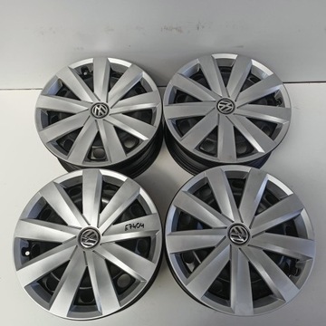 ДИСКИ 5X112 16 VW PASSAT B8 + КОЛПАКИ 4 ШТУКИ (E7404)