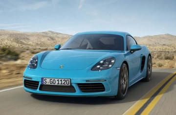 АНТИКРЫЛО БАМПЕР CZARNY-MAT PORSCHE 718 BOXSTER GTS