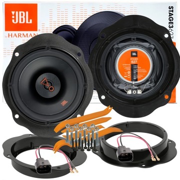 JBL STAGE3 627 ДИНАМИКИ FORD FIESTA MK6 FOCUS DA3