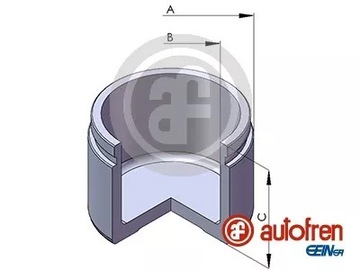 AUTOFREN SEINSA D02575 ПОРШЕНЬ, СУППОРТ ТОРМОЗА