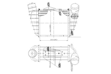 NRF ИНТЕРКУЛЕР РАДИАТОР ВОЗДУХА DOLOTOWEGO SEAT CORDOBA IBIZA III