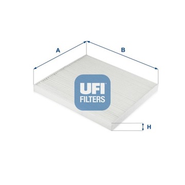 ФИЛЬТР, ВЕНТИЛЯЦИЯ СТОРОНЫ ПАССАЖИРА UFI 53.326.00