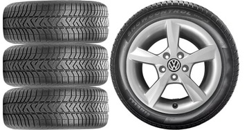 НОВЫЕ ШЕСТЕРНИ ЗИМА VW GOLF PLUS V 5 PIRELLI 205/55R16*1