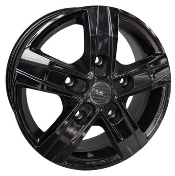 ДИСКИ MAK STONE 15X6,5 5X160 ET 52 65,1 ЧЕРНЫЙ FORD TRANSIT CUSTOM