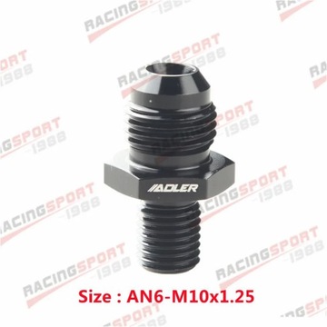 4AN 6AN 8AN 10AN 12AN MALE FLARE TO METRIC STRAIGHT FITTING АДАПТЕР ~9378