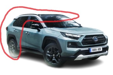 TOYOTA RAV4 V 5 2019- ЧЕТВЕРТЬ ВАННА КРЫЛО Z DACHEM СТОЙКИ ОБШИВКА