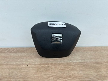 SEAT IBIZA LEON ATECA ЗАГЛУШКА РУЛЯ ПОДУШКИ AIRBAG 3087414 K58/LU317