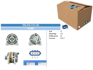 ГЕНЕРАТОР NISSAN 110A ГЕНЕРАТОР BV PSH